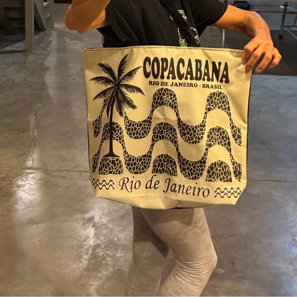 Copacabana Beige Tote Bag